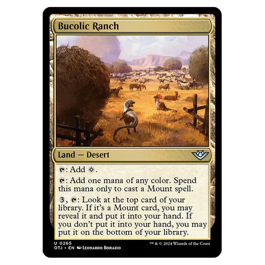 Magic The Gathering - Outlaws of Thunder Junction - Bucolic Ranch - 0265