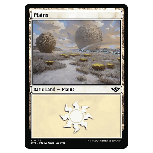 Magic The Gathering - Outlaws of Thunder Junction - Plains - 0278