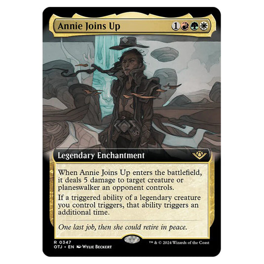 Magic The Gathering - Outlaws of Thunder Junction - Annie Joins Up (Extended Art) - 0347