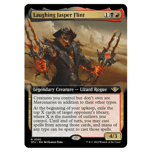 Magic The Gathering - Outlaws of Thunder Junction - Laughing Jasper Flint (Extended Art) - 0355
