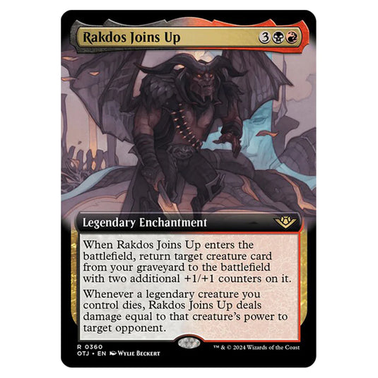 Magic The Gathering - Outlaws of Thunder Junction - Rakdos Joins Up (Extended Art) - 0360