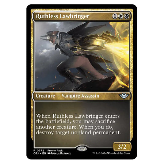 Magic The Gathering - Outlaws of Thunder Junction - Ruthless Lawbringer (Promo) - 0372