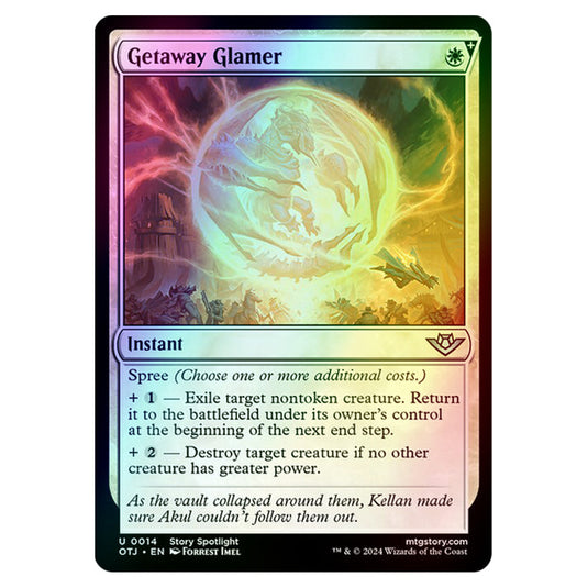 Magic The Gathering - Outlaws of Thunder Junction - Getaway Glamer - 0014 (Foil)