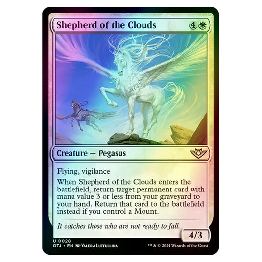 Magic The Gathering - Outlaws of Thunder Junction - Shepherd of the Clouds - 0028 (Foil)