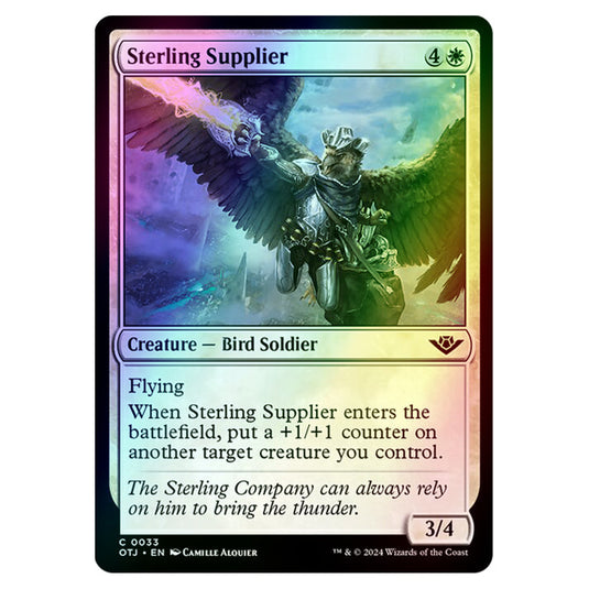 Magic The Gathering - Outlaws of Thunder Junction - Sterling Supplier - 0033 (Foil)