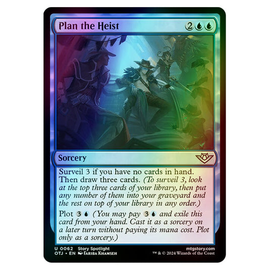 Magic The Gathering - Outlaws of Thunder Junction - Plan the Heist - 0062 (Foil)