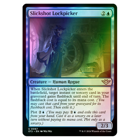 Magic The Gathering - Outlaws of Thunder Junction - Slickshot Lockpicker - 0067 (Foil)