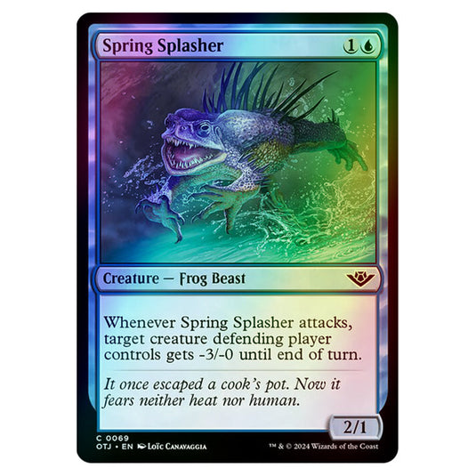 Magic The Gathering - Outlaws of Thunder Junction - Spring Splasher - 0069 (Foil)
