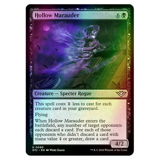 Magic The Gathering - Outlaws of Thunder Junction - Hollow Marauder - 0090 (Foil)