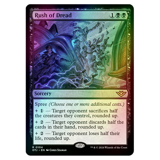 Magic The Gathering - Outlaws of Thunder Junction - Rush of Dread - 0104 (Foil)