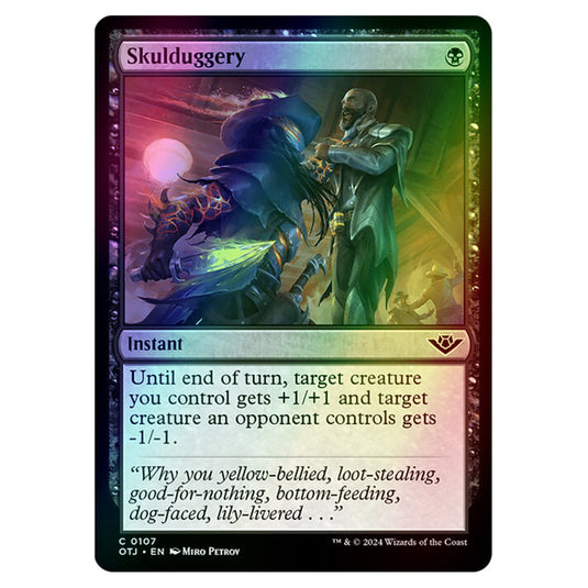 Magic The Gathering - Outlaws of Thunder Junction - Skulduggery - 0107 (Foil)