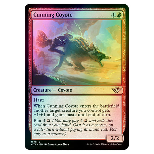 Magic The Gathering - Outlaws of Thunder Junction - Cunning Coyote - 0118 (Foil)