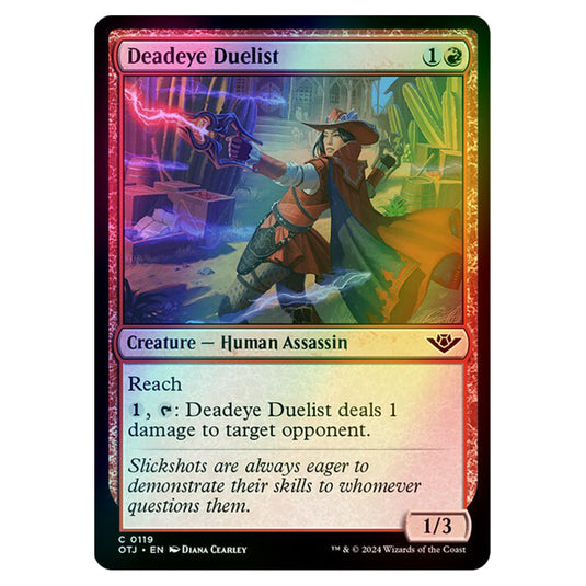 Magic The Gathering - Outlaws of Thunder Junction - Deadeye Duelist - 0119 (Foil)