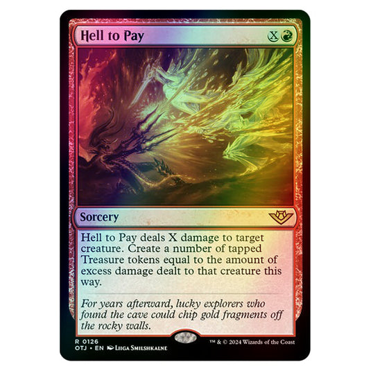 Magic The Gathering - Outlaws of Thunder Junction - Hell to Pay - 0126 (Foil)