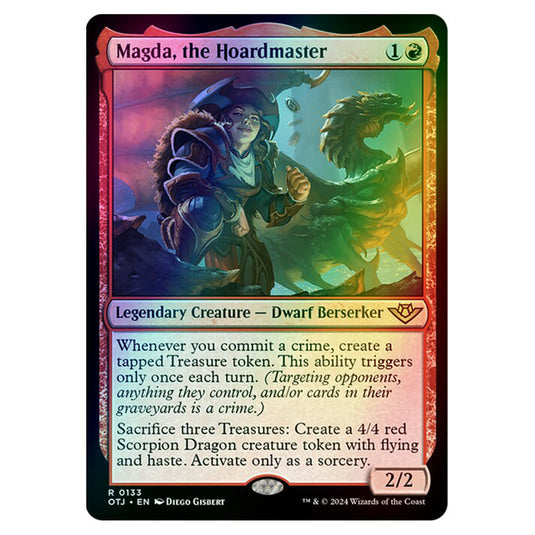 Magic The Gathering - Outlaws of Thunder Junction - Magda, the Hoardmaster - 0133 (Foil)