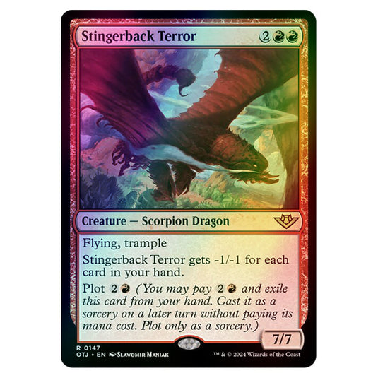 Magic The Gathering - Outlaws of Thunder Junction - Stingerback Terror - 0147 (Foil)