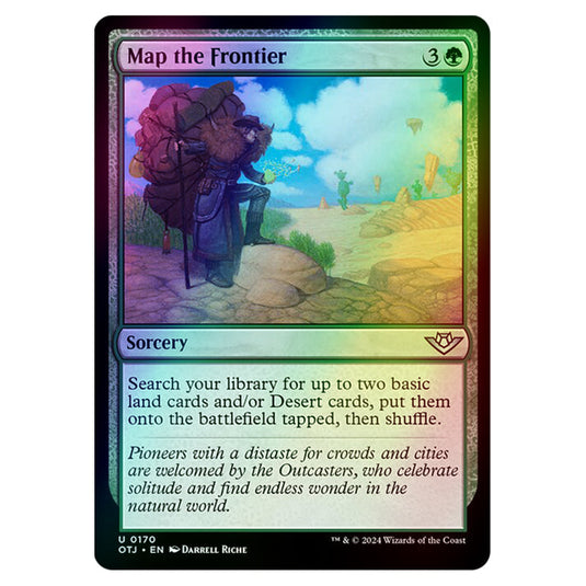 Magic The Gathering - Outlaws of Thunder Junction - Map the Frontier - 0170 (Foil)