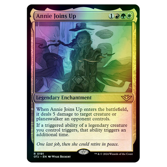 Magic The Gathering - Outlaws of Thunder Junction - Annie Joins Up - 0191 (Foil)