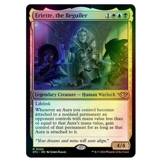 Magic The Gathering - Outlaws of Thunder Junction - Eriette, the Beguiler - 0202 (Foil)