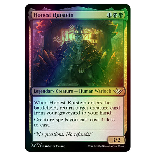 Magic The Gathering - Outlaws of Thunder Junction - Honest Rutstein - 0207 (Foil)