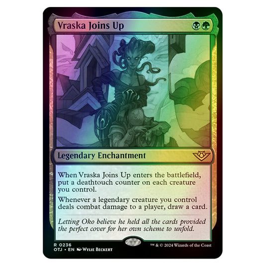 Magic The Gathering - Outlaws of Thunder Junction - Vraska Joins Up - 0236 (Foil)