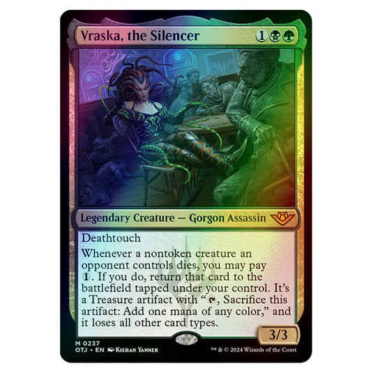 Magic The Gathering - Outlaws of Thunder Junction - Vraska, the Silencer - 0237 (Foil)