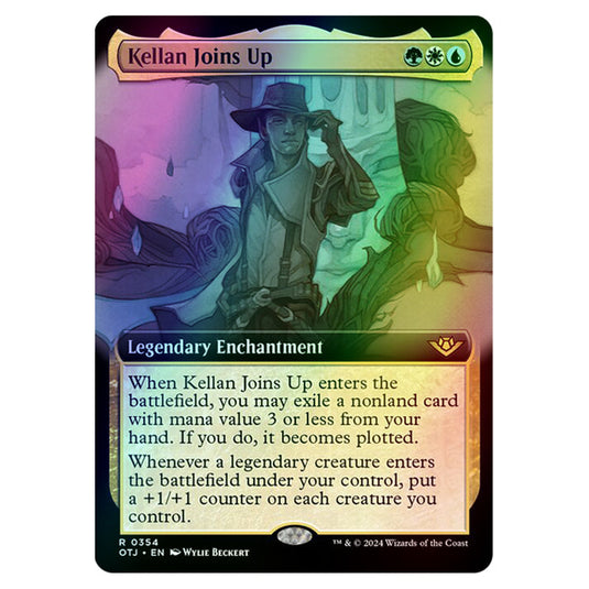 Magic The Gathering - Outlaws of Thunder Junction - Kellan Joins Up (Extended Art) - 0354 (Foil)
