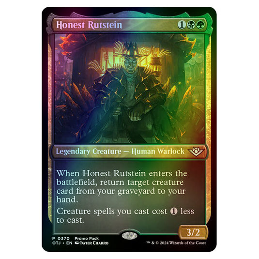 Magic The Gathering - Outlaws of Thunder Junction - Honest Rutstein (Promo) - 0370 (Foil)