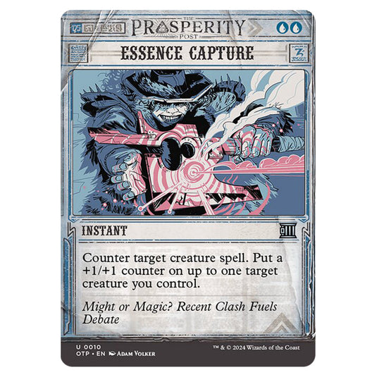 Magic The Gathering - Outlaws of Thunder Junction - Breaking News - Essence Capture (Prosperity Showcase) - 0010