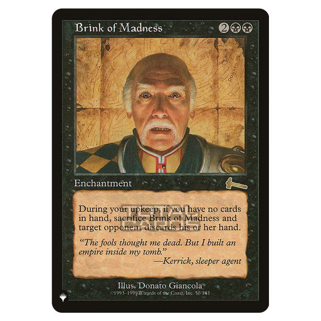 Magic The Gathering - The List - Brink of Madness - 89/348 Magic The Gathering - The List - Brink of Madness - 89/348