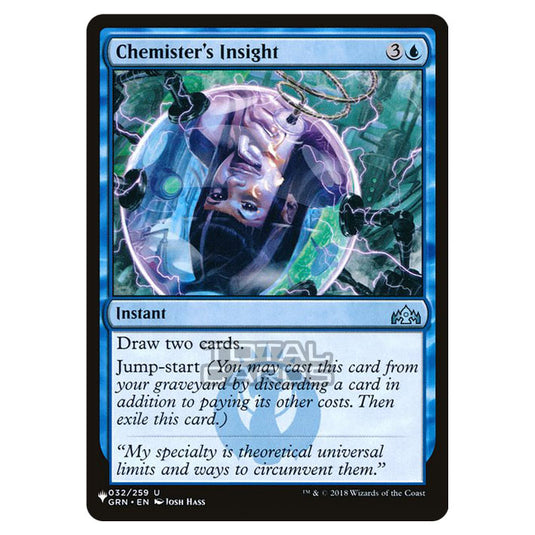 Magic The Gathering - The List - Chemister's Insight - 50/348