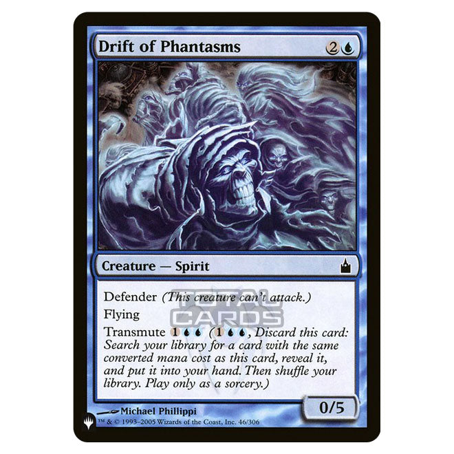 mtg blue transmute cards Magic The Gathering - The List - Drift of Phantasms