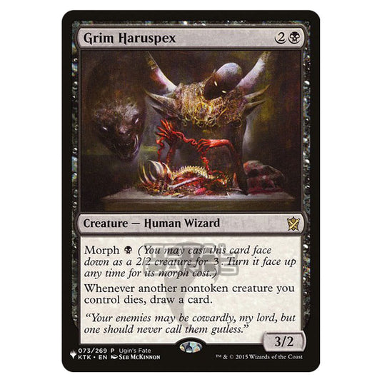 Magic The Gathering - The List - Grim Haruspex - 99/348
