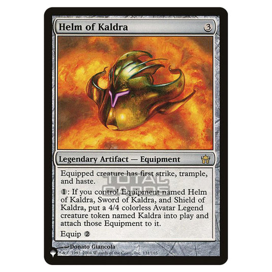 Magic The Gathering - The List - Helm of Kaldra - 258/348