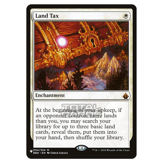 Magic The Gathering - The List - Land Tax - 23/348