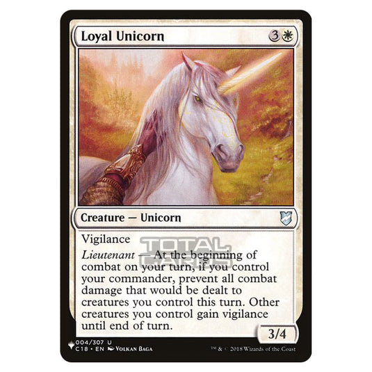 Magic The Gathering - The List - Loyal Unicorn - 24/348