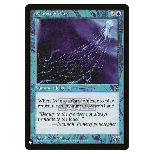 Magic The Gathering - The List - Man-o'-War - 65/348