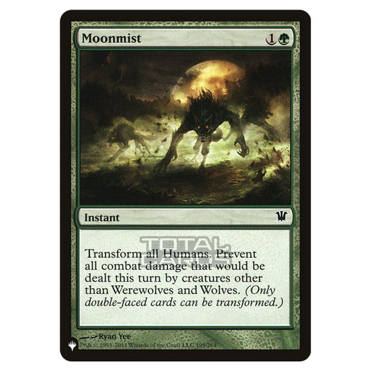Magic The Gathering - The List - Moonmist - 182/348