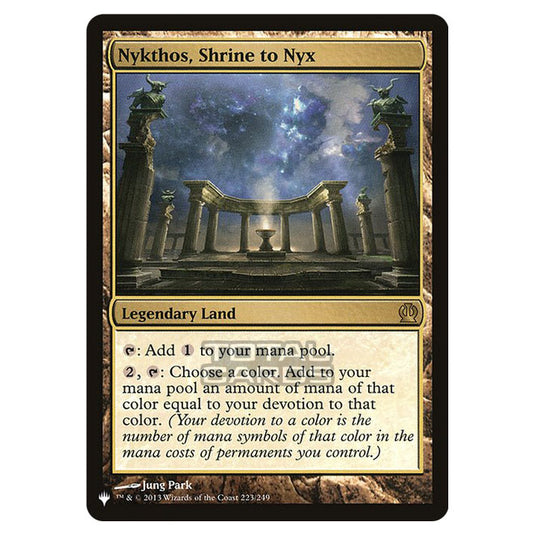 Magic The Gathering - The List - Nykthos, Shrine to Nyx - 293/348