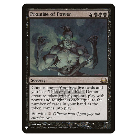 Magic The Gathering - The List - Promise of Power - 111/348