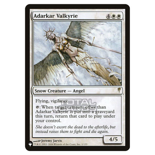 Magic The Gathering - The List - Adarkar Valkyrie - 302/348