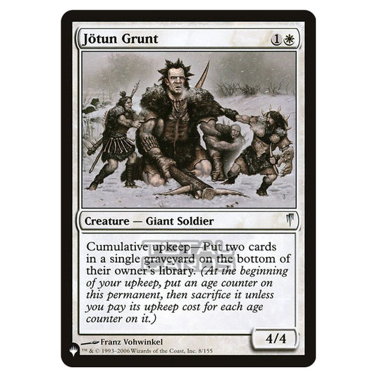 Magic The Gathering - The List - Jötun Grunt - 307/348