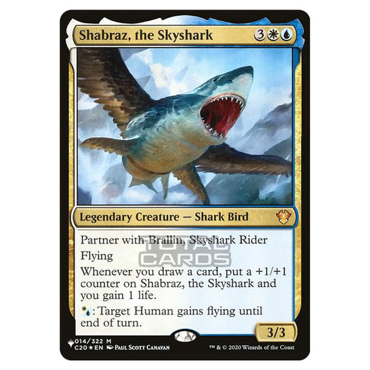 Magic The Gathering - The List - Shabraz, the Skyshark - 338/348