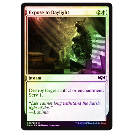 Magic The Gathering - Ravnica Allegiance - Expose to Daylight - 8/273 (Foil)