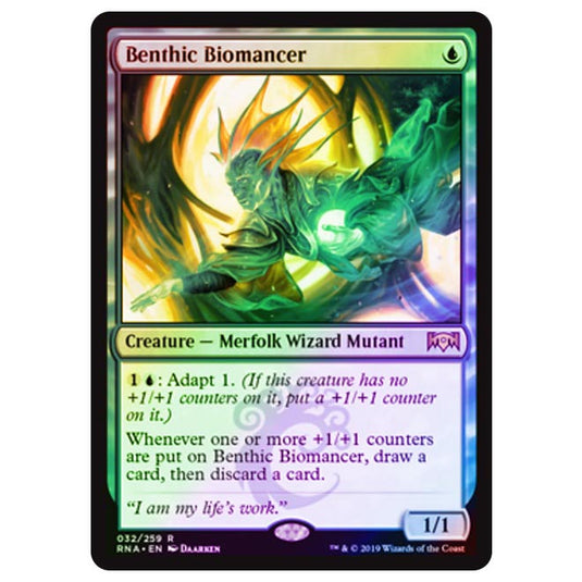Magic The Gathering - Ravnica Allegiance - Benthic Biomancer - 32/273 (Foil)
