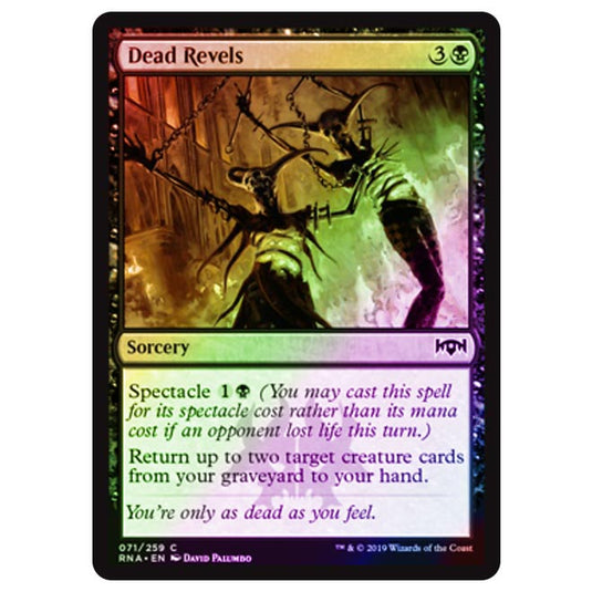 Magic The Gathering - Ravnica Allegiance - Dead Revels - 71/273 (Foil)