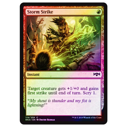 Magic The Gathering - Ravnica Allegiance - Storm Strike - 119/273 (Foil)
