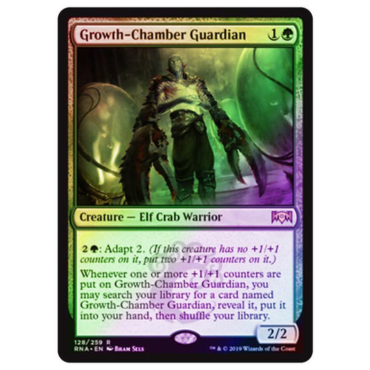 Magic The Gathering - Ravnica Allegiance - Growth-Chamber Guardian - 128/273 (Foil)