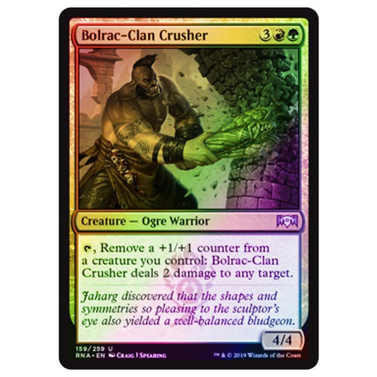 Magic The Gathering - Ravnica Allegiance - Bolrac-Clan Crusher - 159/273 (Foil)