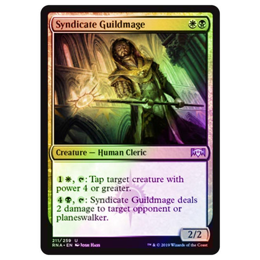 Magic The Gathering - Ravnica Allegiance - Syndicate Guildmage - 211/273 (Foil)